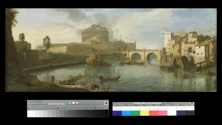 Udsigt over Castel Sant "Angelo, 1700-15